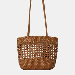 Brown Weave Bag